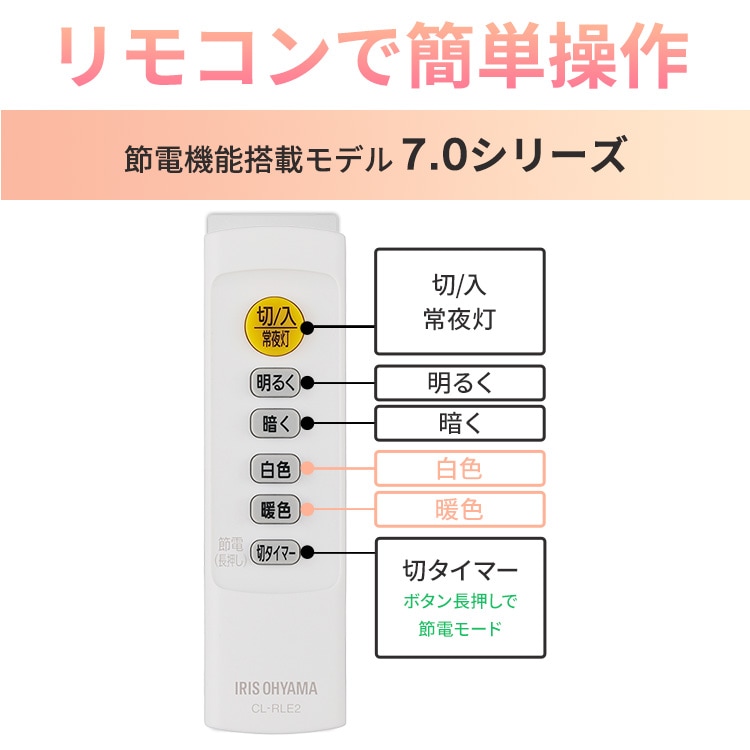 LEDシーリングライト 8畳 調光調色 超節電タイプ 節電 リビング 照明
