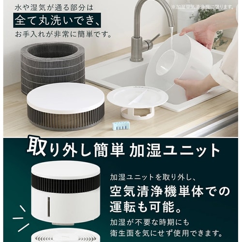 空気清浄機 10畳 風量3段階 切タイマー コンパクト お手入れ簡単 AAP