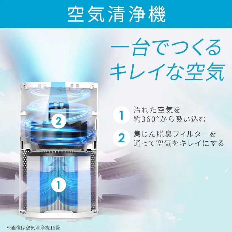空気清浄機 10畳 AAP-S20C-H グレー 209794 │アイリスオーヤマ公式