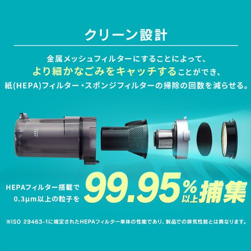 SUUZE 掃除機 コードレス サイクロン モップ付 置くだけで充電 SCD