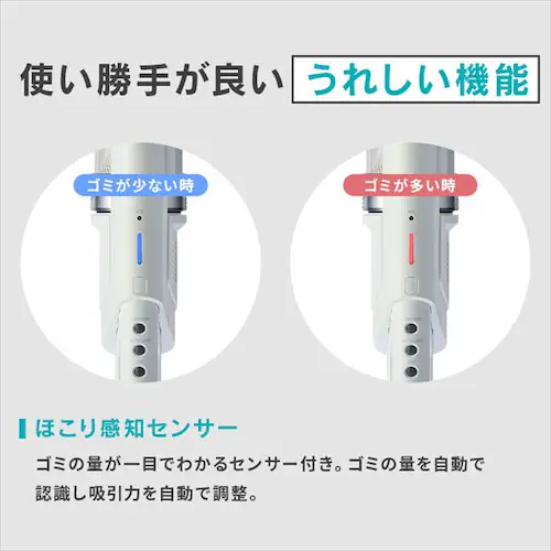 SUUZE 掃除機 コードレス サイクロン モップ付 置くだけで充電 SCD-210P-W ホワイト_15