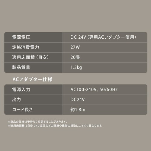 �T�[�L�����[�^�[�A�C DC silent 20�� PCF-SDS152T �S3�F_10