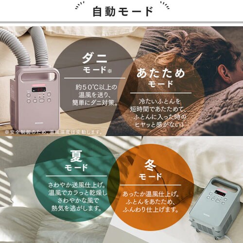 カラリエ ふとん乾燥機 ツインノズル くつ乾燥対応 アロマケース付 FK