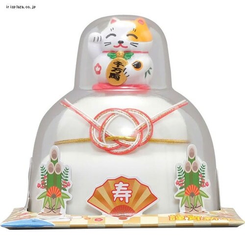 ミニ鏡餅 50g 招き猫付き_2