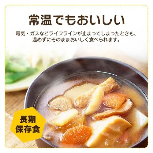 【訳あり】非常食 けんちん汁 250g_5
