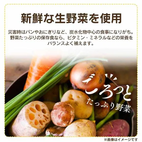 【訳あり】非常食 豚汁 250g_6