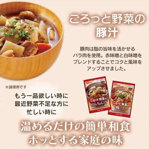 けんちん汁 500g 保存食 H311159 │アイリスオーヤマ公式通販アイリス
