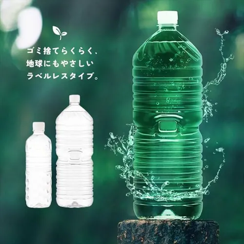 【豪華賞品が当たる!福みずジャンボ開催中】【48本】富士山の天然水 500ml ラベルレス _5
