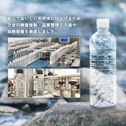 【豪華賞品が当たる!福みずジャンボ開催中】【48本】富士山の天然水 500ml ラベルレス _7