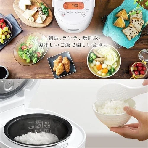 【訳あり】炊飯器 3合 マイコン式 銘柄炊き 米屋の旨み RC-MD30-W ホワイト _2