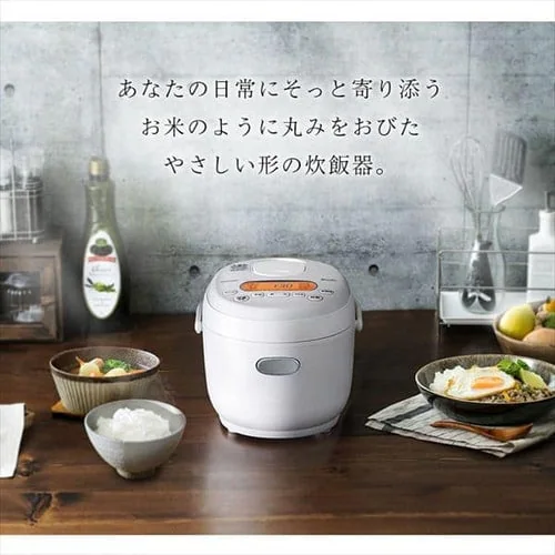 【訳あり】炊飯器 3合 マイコン式 銘柄炊き 米屋の旨み RC-MD30-W ホワイト _3