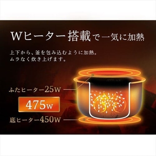 【訳あり】炊飯器 3合 マイコン式 銘柄炊き 米屋の旨み RC-MD30-W ホワイト _5