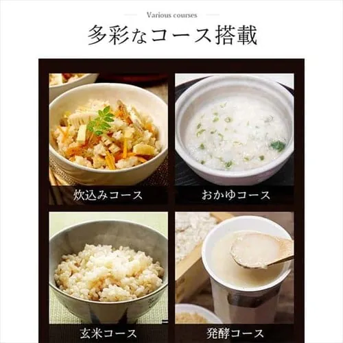 【訳あり】炊飯器 3合 マイコン式 銘柄炊き 米屋の旨み RC-MD30-W ホワイト _11
