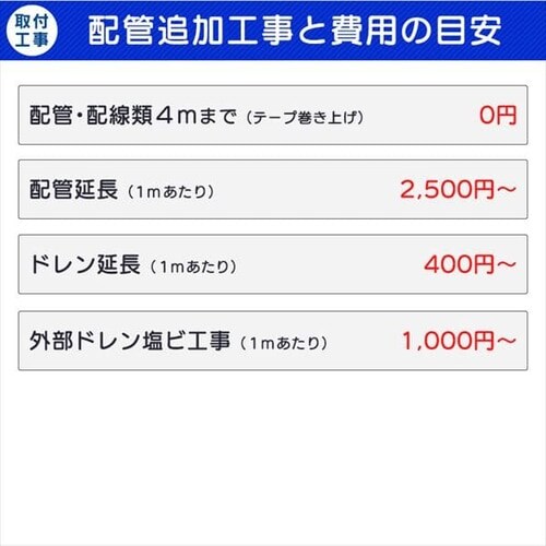 【訳あり】【取付工事無し】ルームエアコン2.8kW(スタンダード) _5