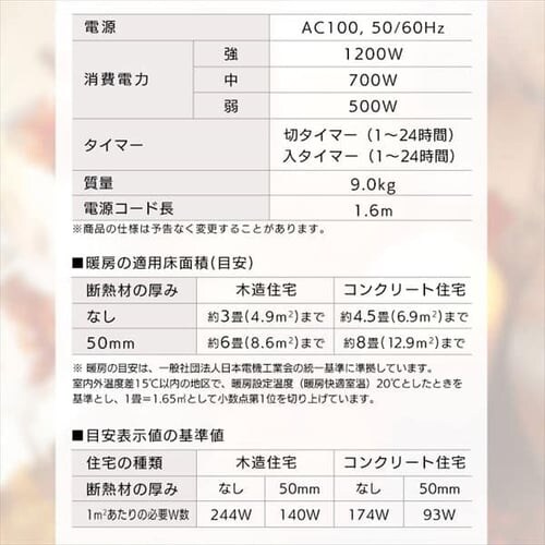 �I�C���q�[�^�[ �E�F�[�u�t�B�� ���؃^�C�}�[ IWHD-1208M-B �u���b�N _20