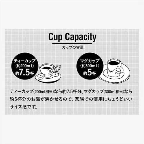 【訳あり】電気ケトル 1.5L ガラス 温度調節付 IKE-G1500T-B _14