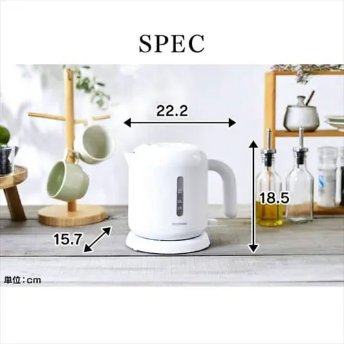 �d�C�P�g�� 0.8L �x�[�V�b�N�^�C�v IKEB-800-W �z���C�g _14