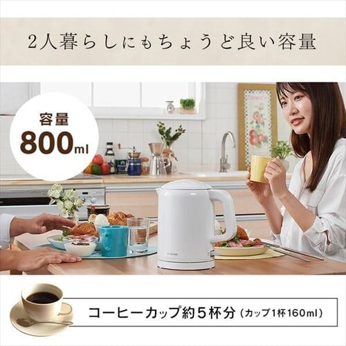 �d�C�P�g�� 0.8L �]�|���R��h�~ IKET-800-W �z���C�g_5