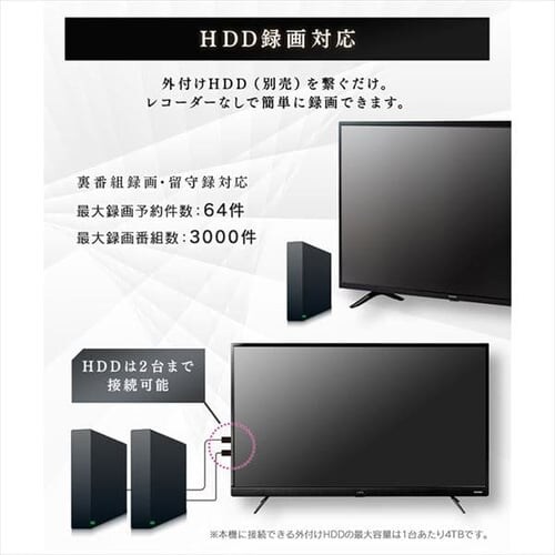 �y�󂠂�z�������� 4K�Ή��t���e���r 55�C���` �u���b�N 55UB28VC_19