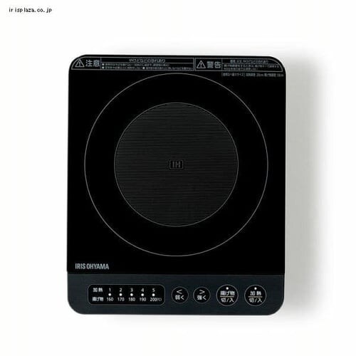 【訳あり】IHコンロ1000W ブラック _4