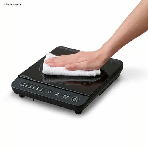 【訳あり】IHコンロ1000W ブラック _5