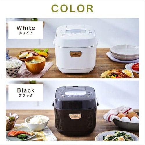 訳あり】炊飯器 3合 マイコン式 RC-ME30-W ホワイト H516552O