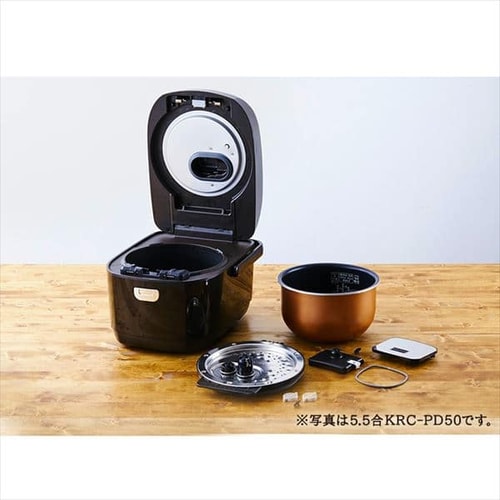 炊飯器 圧力IH 3合炊き 40銘柄炊き KRC-PD30-T 極厚銅釜 H516562F