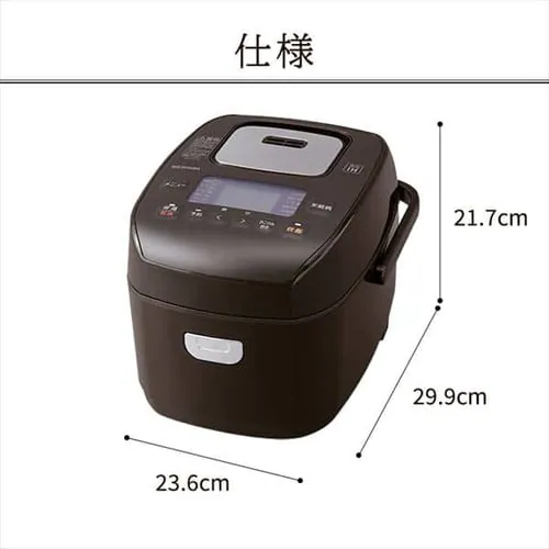 炊飯器 圧力IH 3合炊き 40銘柄炊き KRC-PD30-T 極厚銅釜 _17