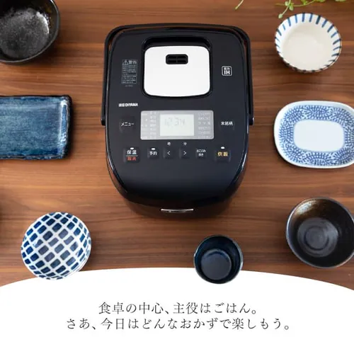 【訳あり】圧力IHジャー炊飯器5.5合 RC-PD50-B ブラック_4