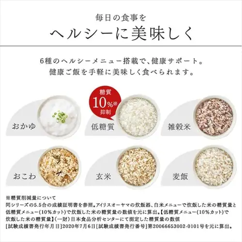 【訳あり】圧力IHジャー炊飯器5.5合 RC-PD50-B ブラック_12