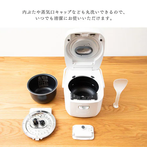 【訳あり】圧力IHジャー炊飯器5.5合 RC-PD50-B ブラック_19