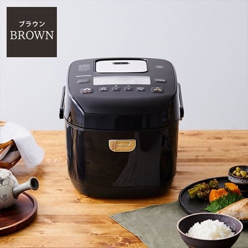 炊飯器 5.5合 圧力IH 40銘柄炊き KRC-PD50-T極厚銅釜 ブラウン