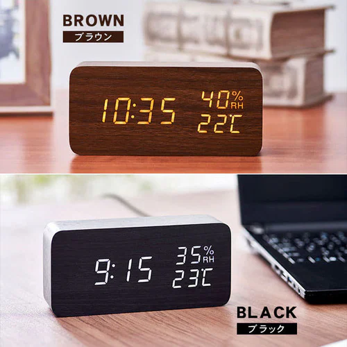 デジタル置時計 ICW-01WH 全3色_14
