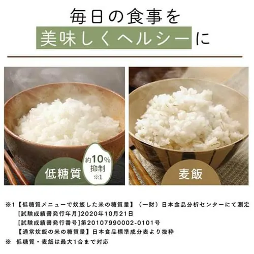 炊飯器 1.5合 マイコン式 RC-MF15-W ホワイト _5