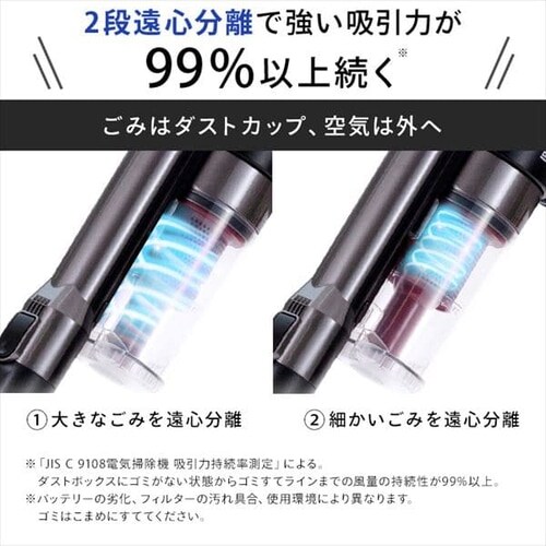 �y�󂠂�z�X�e�B�b�N�N���[�i�[ �R�[�h���X �T�C�N���� �A�^�b�`�����g�Z�b�g SCD-142P-W �z���C�g_5