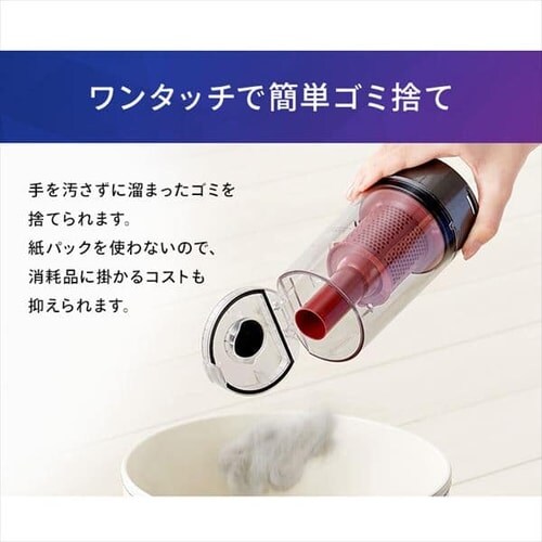�y�󂠂�z�X�e�B�b�N�N���[�i�[ �R�[�h���X �T�C�N���� �A�^�b�`�����g�Z�b�g SCD-142P-W �z���C�g_7