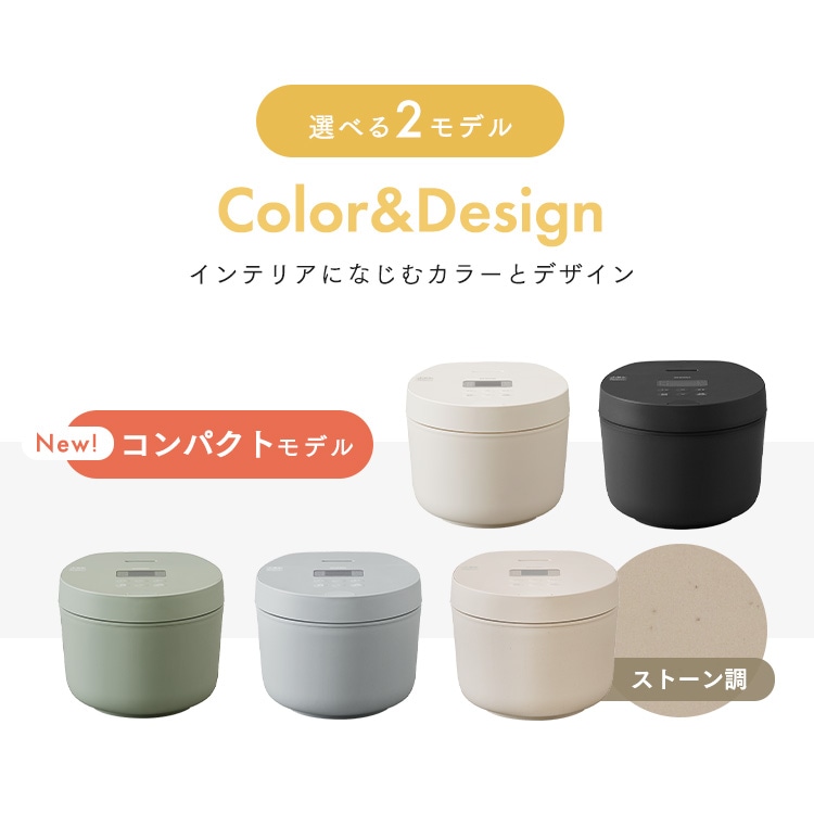 炊飯器 5.5合 IH 50銘柄炊き RC-ILA50-W ホワイト 202919 │アイリス