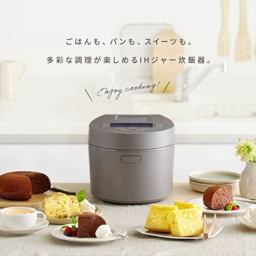 炊飯器 3合 IH 50銘柄炊き RC-IL30-W ホワイト H517438 │アイリス
