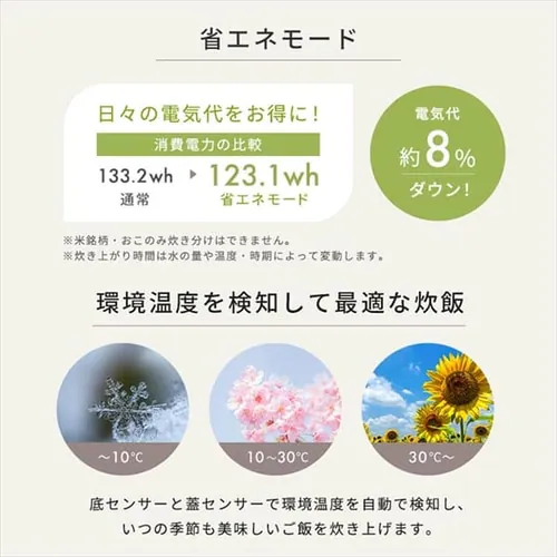 炊飯器 3合 IH 50銘柄炊き RC-IL30-B ブラック_16