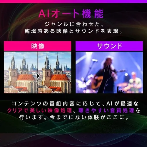 【訳あり】AI機能音声操作対応4Kチューナー内蔵液晶テレビ 50インチ 50XUC38VC _3