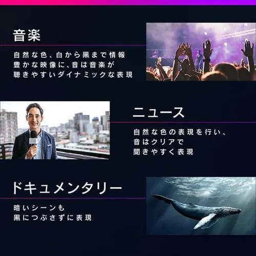 テレビ 75V型 4K QLED LUCA 75XUC35【代引き不可】_6