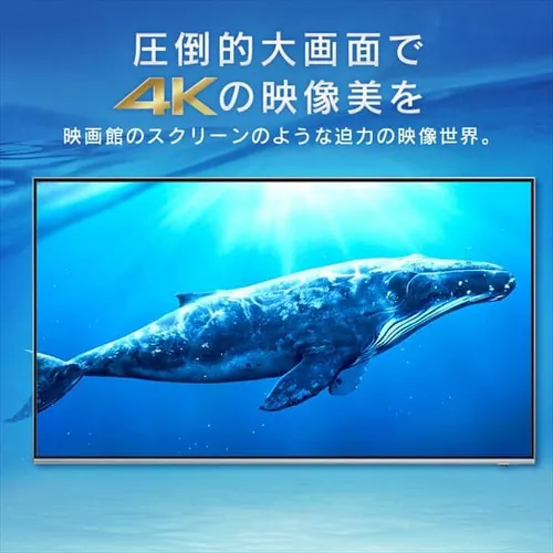 テレビ 75V型 4K QLED LUCA 75XUC35【代引き不可】_10
