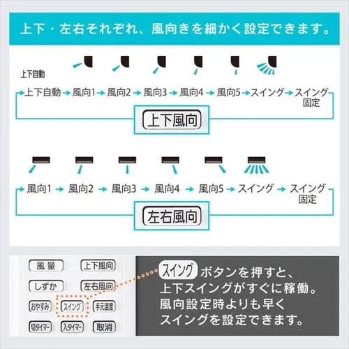 エアコン 12畳 節電 内部清潔 空気清浄 3.6kw 100V対応 IAF-3605GF_14