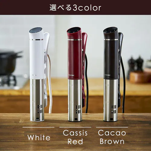 低温調理器 スリム 防水仕様 LTC-02-W ホワイト_16