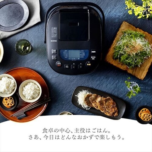 炊飯器 10合 マイコン式 40銘柄炊き RC-ME10-B 極厚火釜 ブラック