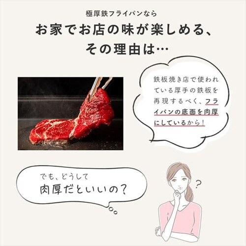 �S�t���C�p�� 29cm IH/�K�X�ΑΉ� �Ɍ��S�^�C�v SCPT-F29 �u���b�N_4