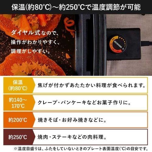 ホットプレート 大型 2枚 SWHP-012-B (平面/焼肉) H518838 │アイリス