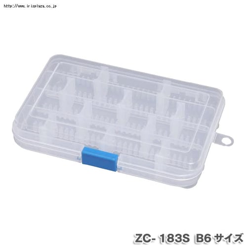 自在仕切クリアケース フリーピッチ ZC-151S クリア H520886