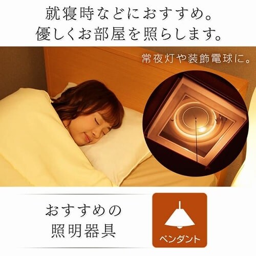 LED�d�� E12���� �L�z���^�C�v �d���F ���`���Ή� LDT1L-G-E12 �i�c����_2