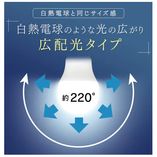 LED�d�� E26���� �L�z���^�C�v 40W�`���� �����F ���`���Ή� �f�M�ގ{�H���Ή� LDA4N-G-4T7_8